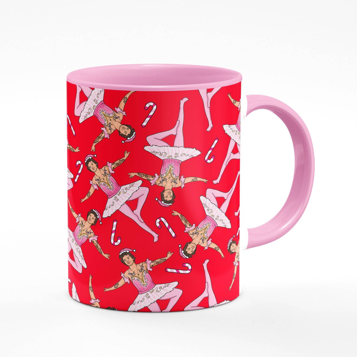 Harry Christmas Mok - Roze