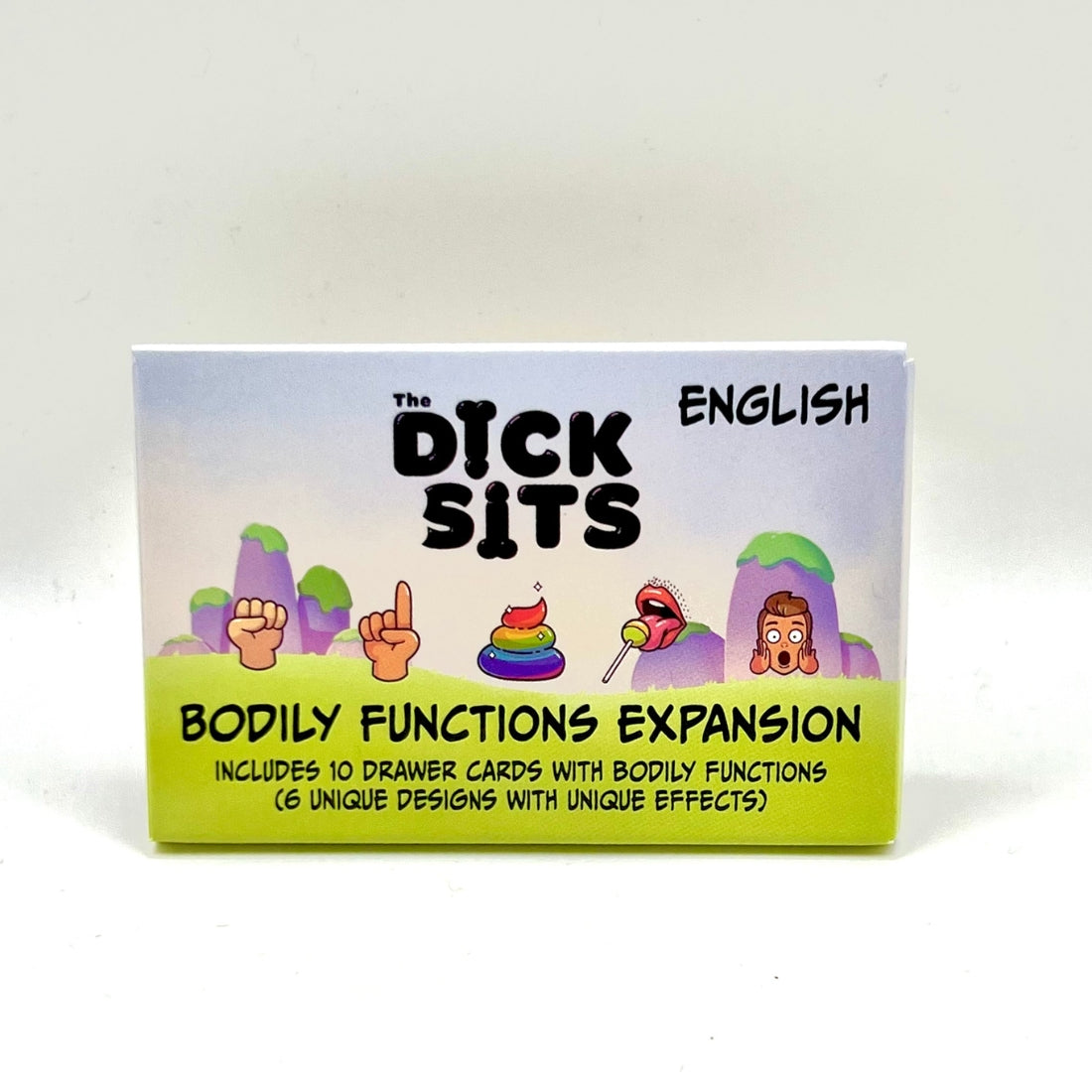 Uitbreiding 'Bodily Functions' voor het spel The Dick Sits.