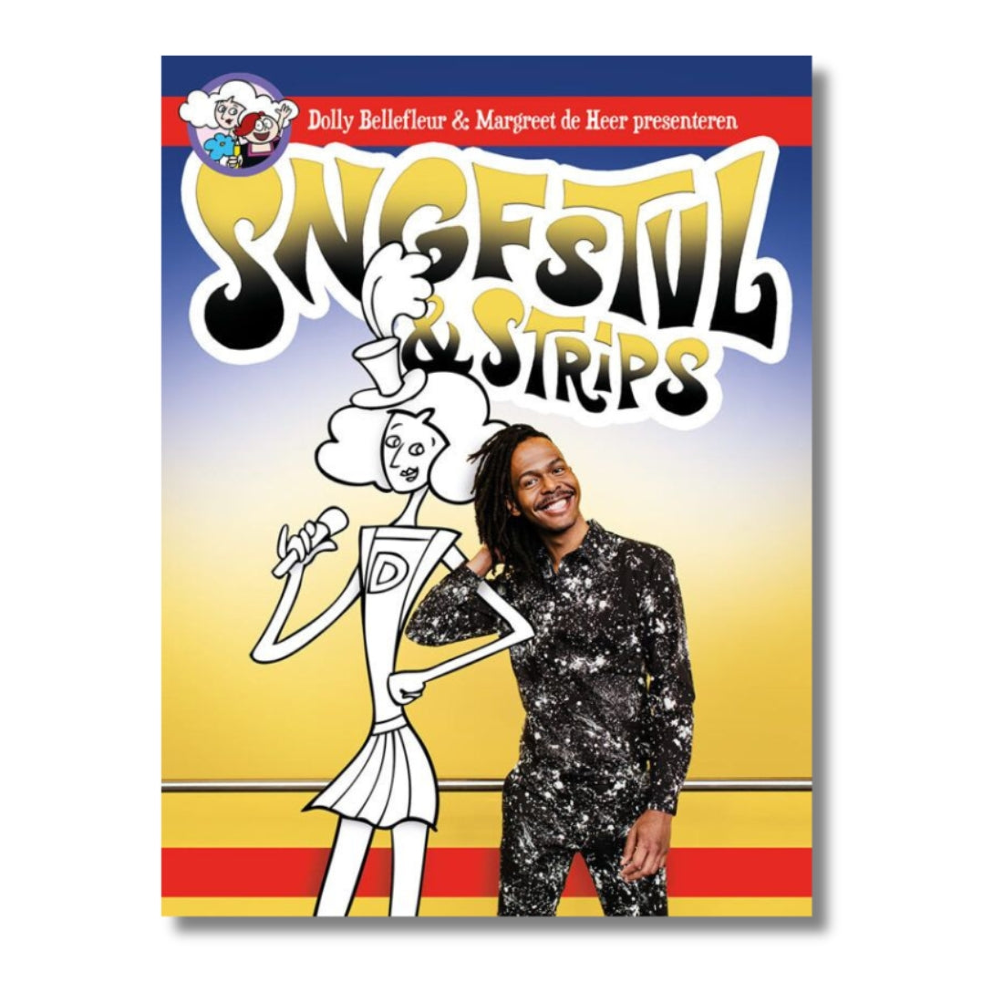 SNGFSTVL&Strips is het songfestival stripboek voor fans, te koop bij Flavourez