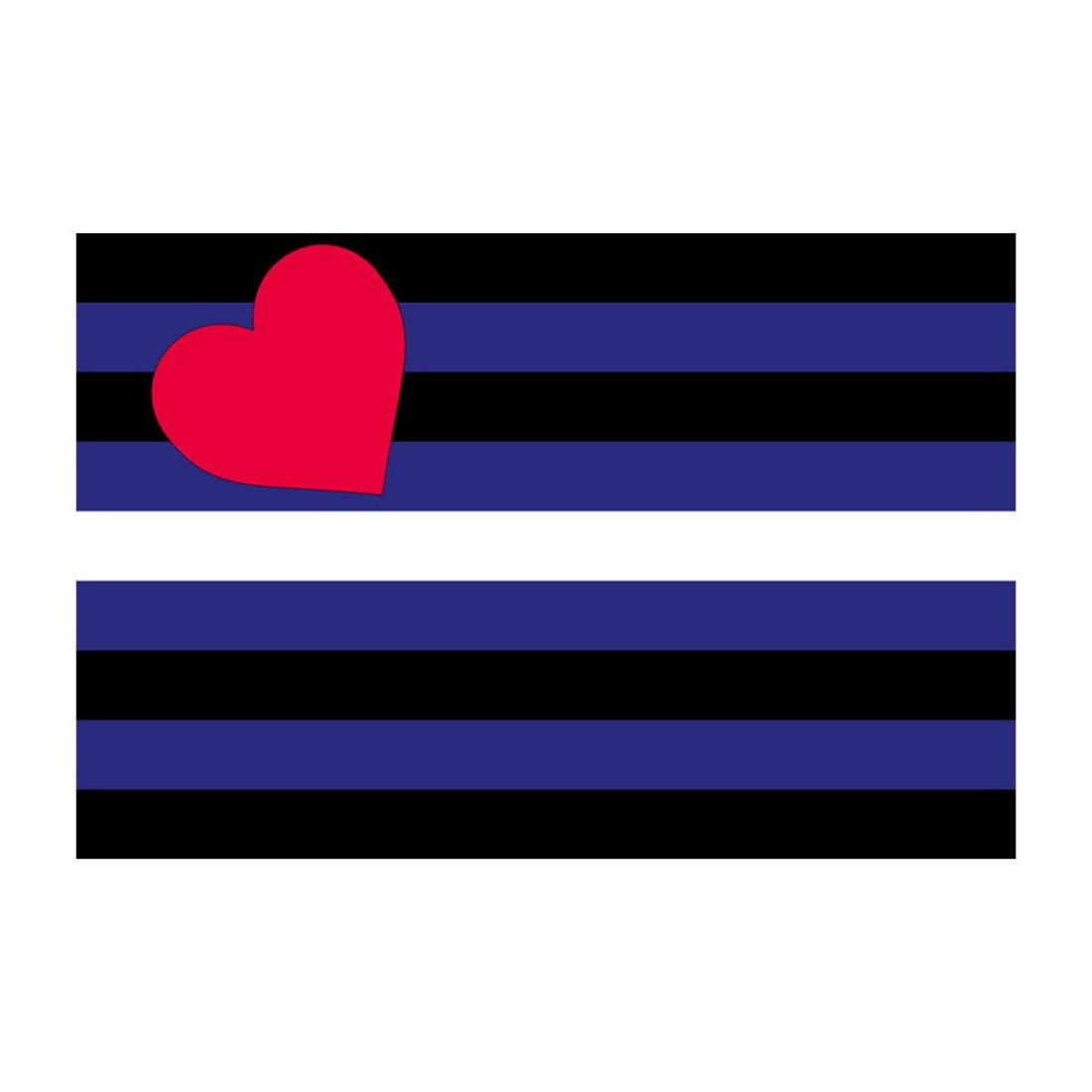 Leather Pride Fetish vlag van Mister B. Te koop bij Flavourez.