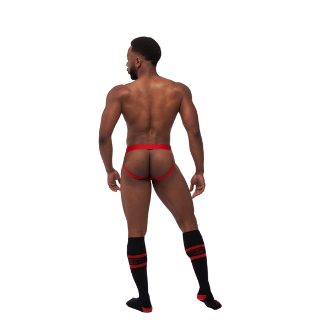 3-pack met 1 zwarte, 1 witte en 1 rode jockstrap van Mister B. Perfect voor dagelijks gebruik. Perfect voor gay mannen en te koop bij Flavourez.