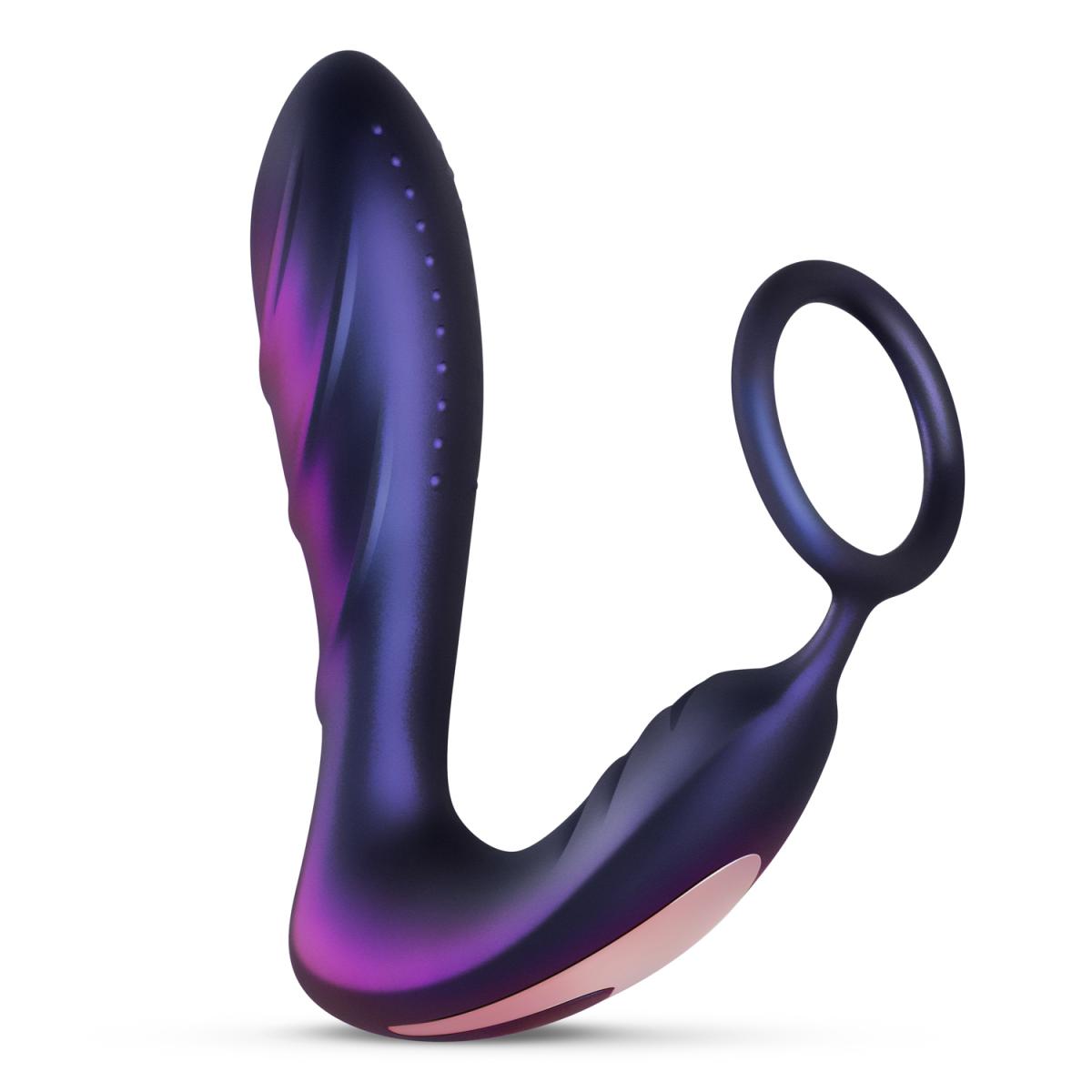 Hueman - Vibrador Anal Black Hole con Anillo para el Pene - Púrpura –  Flavourez