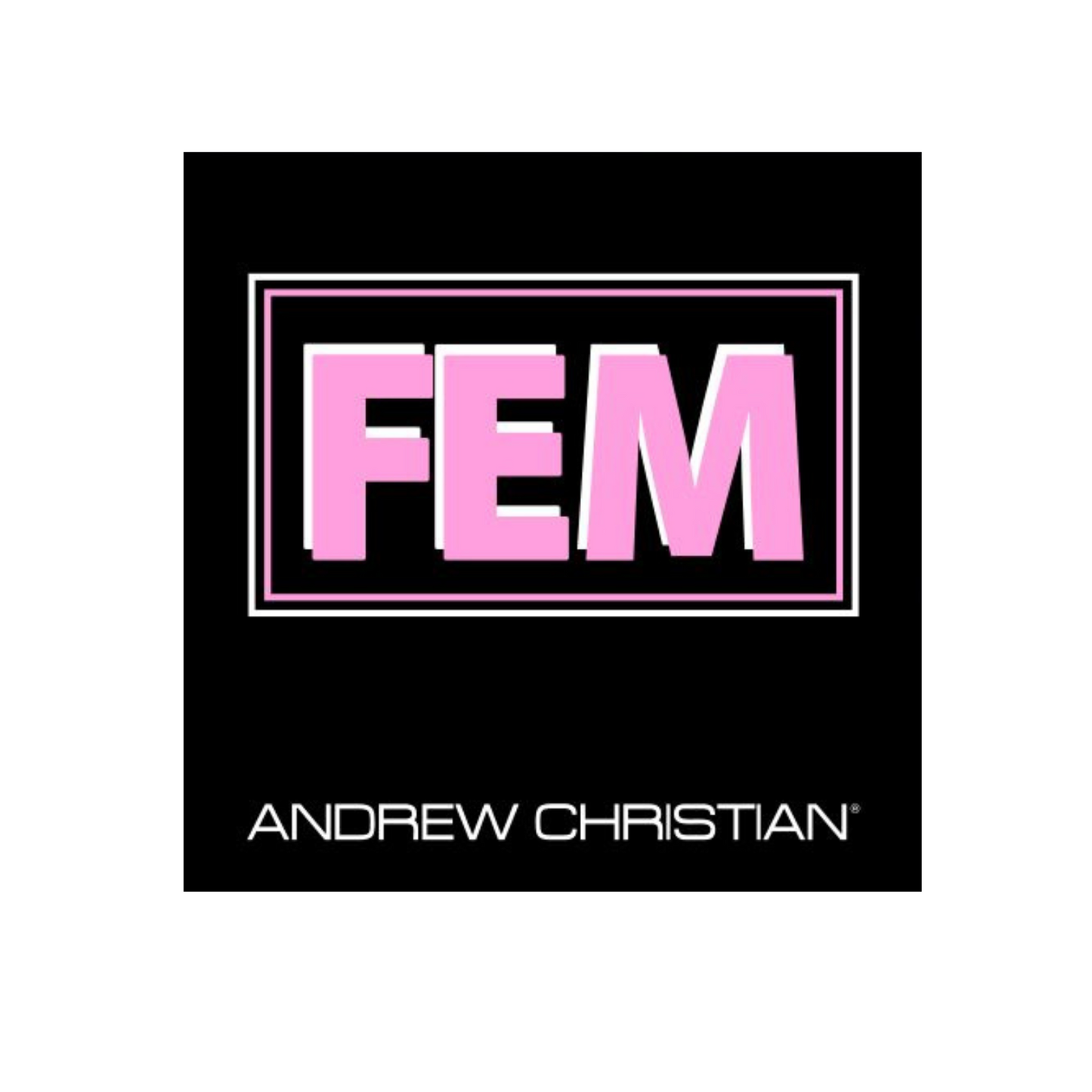 Leuke stickers met gay thema of LGBTQ+ thema, zoals deze leuke stickers ontworpen door Andrew Christian koop je bij Flavourez! Deze "Fem" sticker is erg uniek! Door deze producten te kopen steun je kleine en grote LGBTQ+ of Gay ondernemingen. Ben trots op wie je bent!