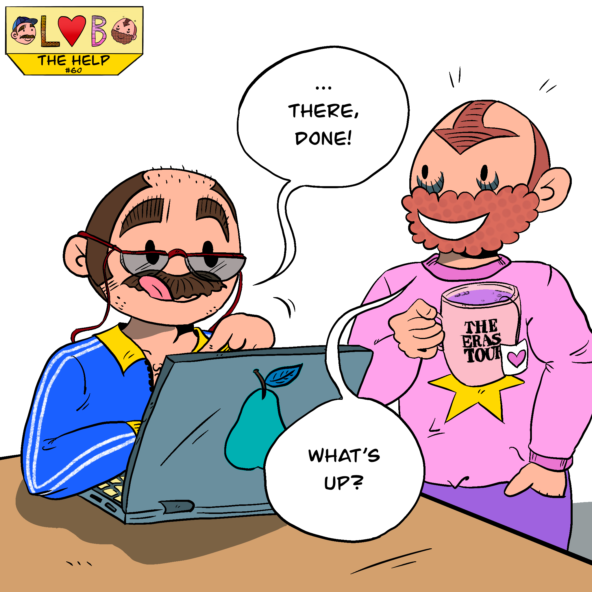 Love Bites Comics - The Help