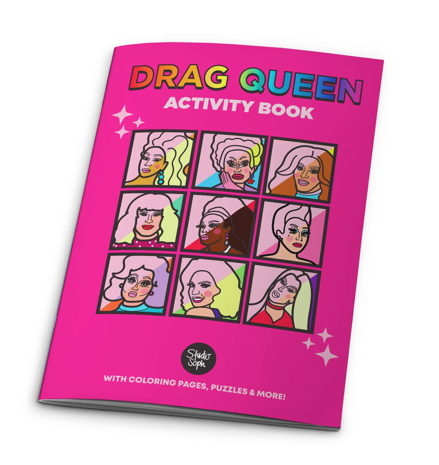 Livre d'activités Drag Queen