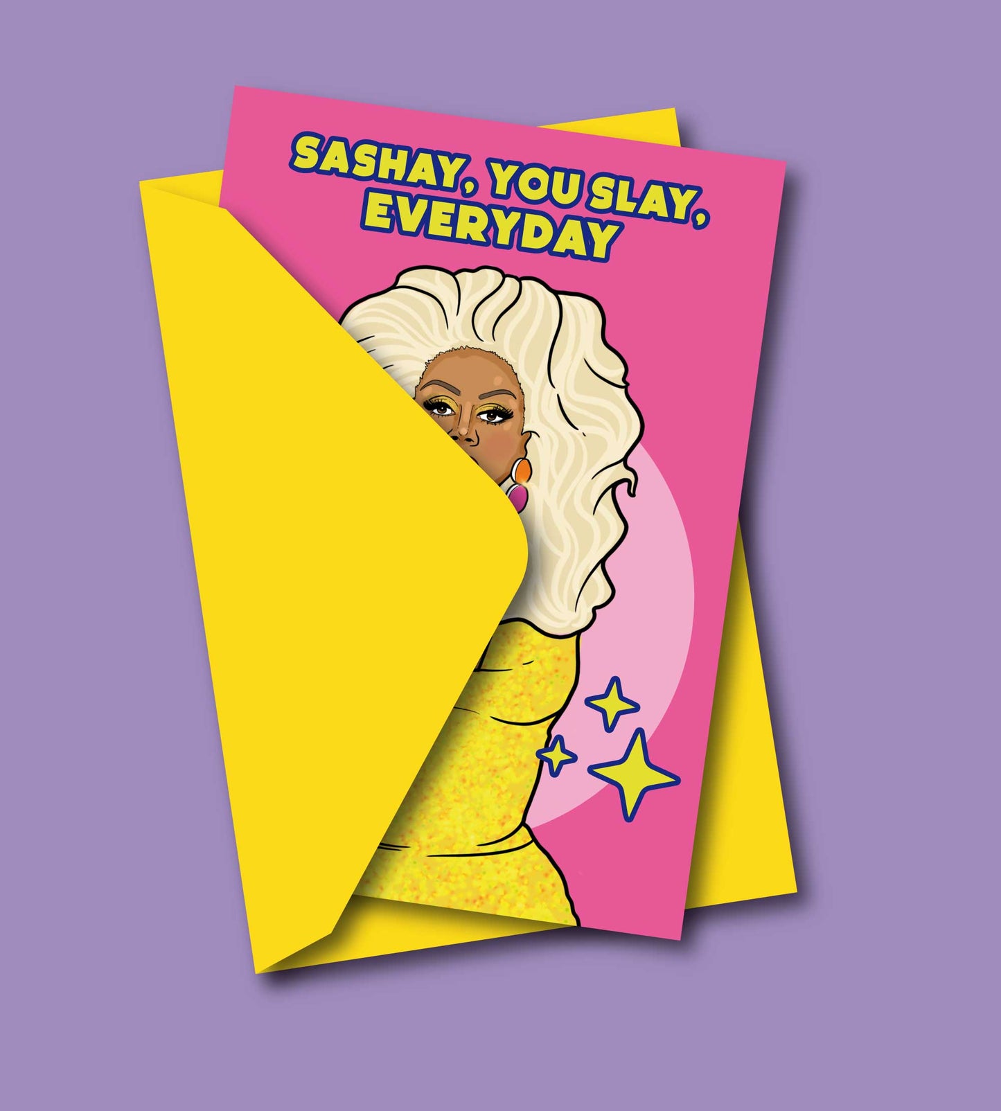 Tarjeta de felicitación RuPaul Sashay You Slay Everyday