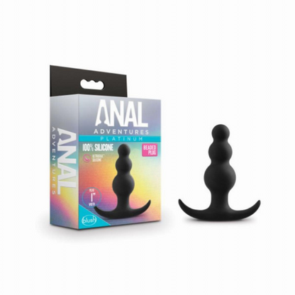 Fantastische zwarte anaalplug van Anal Adventures, te koop bij Flavourez.