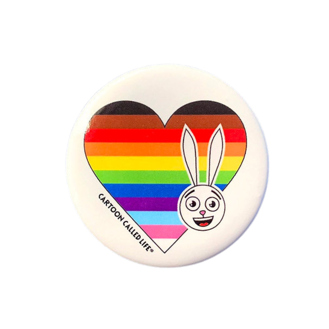 Buy Bunny’s “Badges set of 6” from Cartoon Called Life at Flavourez.