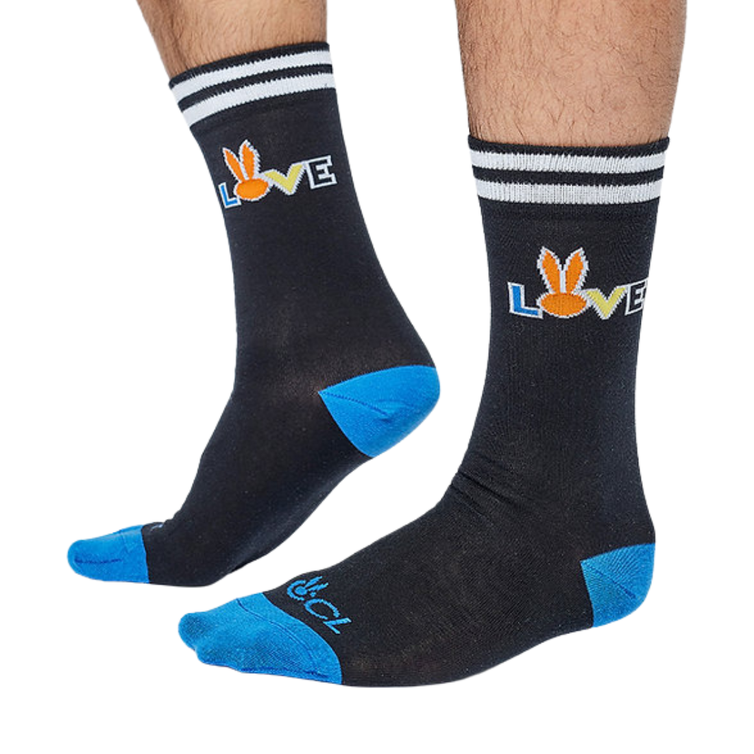Buy Bunny’s “Love” socks from Cartoon Called Life at Flavourez.