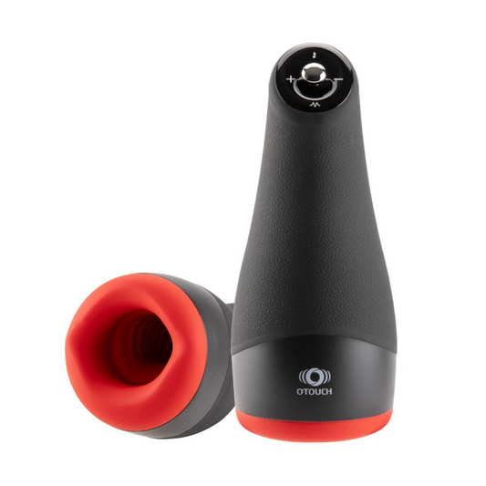 Chiven3 oplaadbare, verwarmbare Masturbator van Otouch. Deze luxe masturbator is perfect voor gay mannen en te koop bij Flavourez.