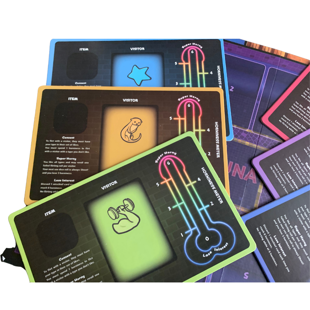 Gay Sauna The Board Game, buy gay and LGBTQ+ themed board games at Flavourez