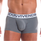 Stijlvolle grijze boxershort ontworpen door Modus Vivendi, te koop bij Flavourez.