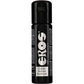 Deze zwarte fles met 100 ml siliconen glijmiddel van het Duitse merk Eros is te koop bij Flavourez.