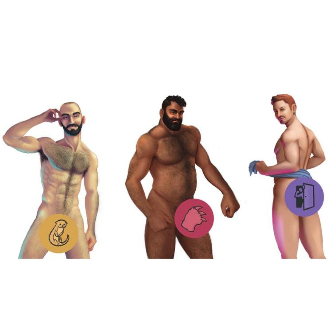 Gay Sauna The Board Game, buy gay and LGBTQ+ themed board games at Flavourez