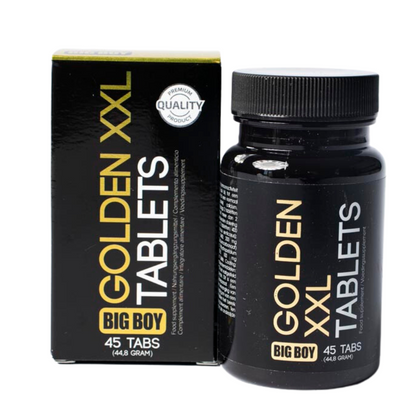 Erectiepillen van het merk Big Boy Golden XXL zijn perfect voor gay mannen en te koop bij Flavourez.