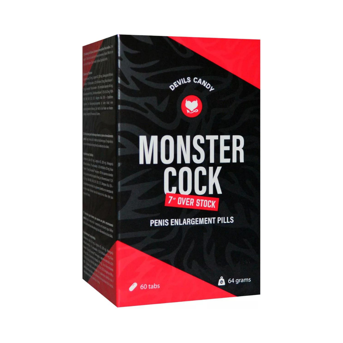Natuurlijke erectiepillen van Devils Candy Monster Cock, te koop bij Flavourez