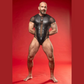 Super sexy zwarte gay bodysuit van het befaamde Italiaanse merk Sparta’s Harness, te koop bij Flavourez.