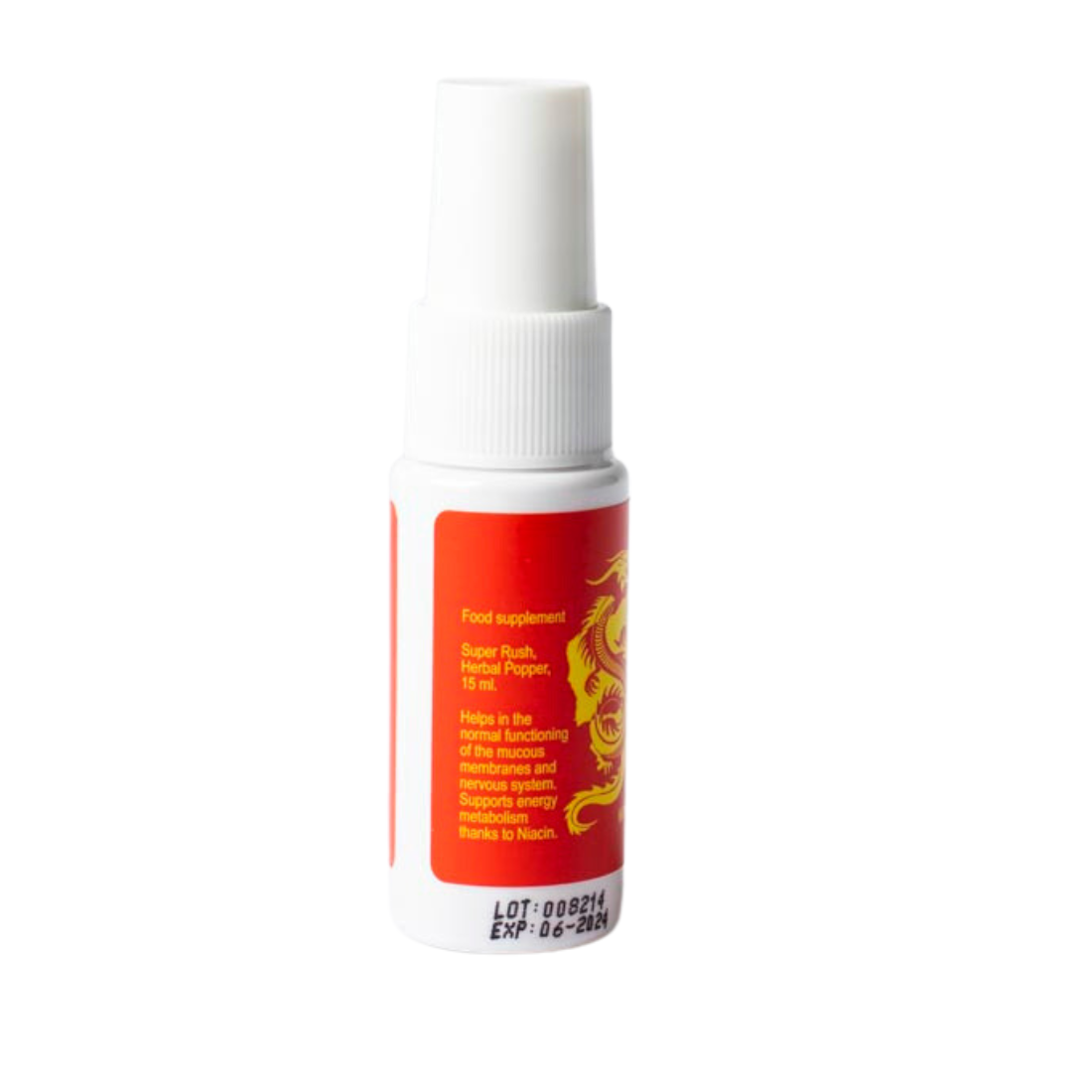Spray met Super Rush Herbal Poppers van het merk VitaVero. Te koop bij Flavourez.