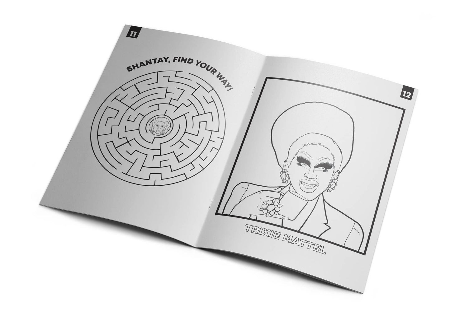Livre d'activités Drag Queen