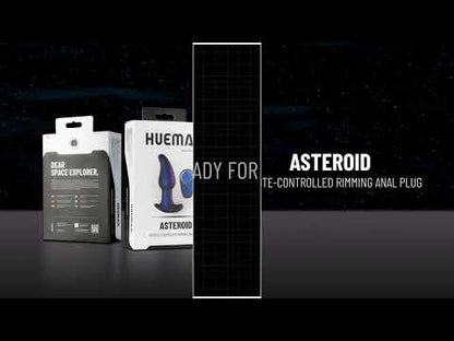 Hueman - Asteroid Rimmende Anaal Plug - Paars