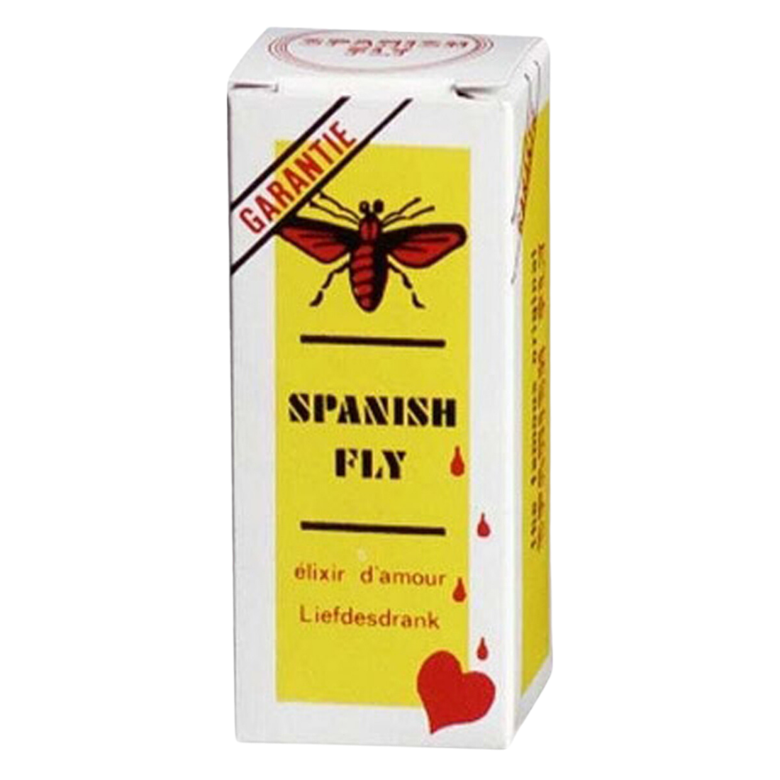 Flesje met 15 ml Spanish Fly liefdesdrank. Perfect voor gay mannen en te koop bij Flavourez.
