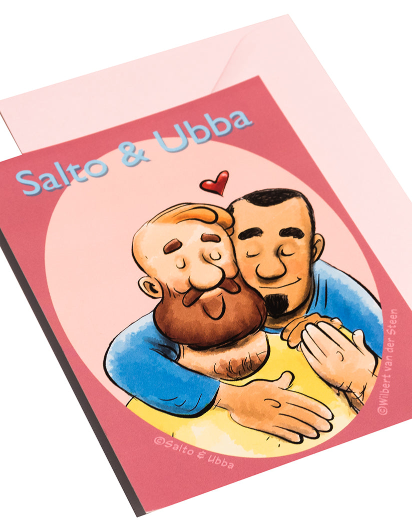 Salto & Ubba Valentinstagskarte
