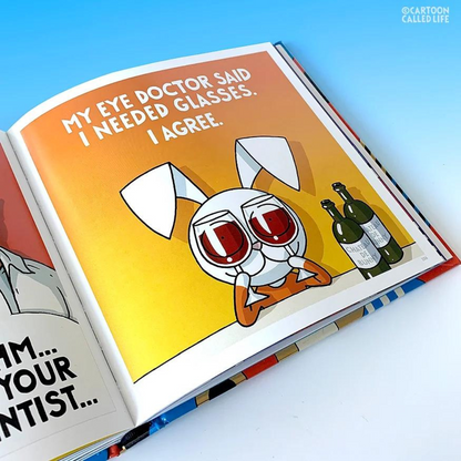 Cartoon Called Life Bunny's New Adventures Boek. Te koop bij Flavourez