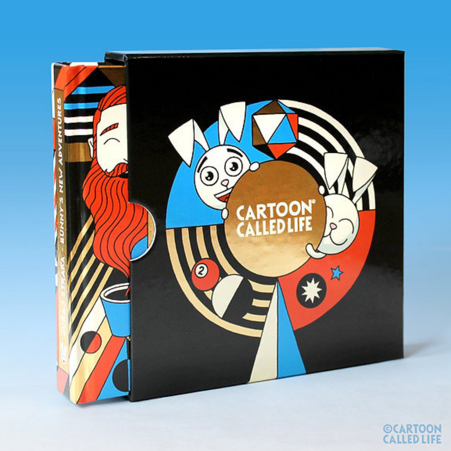 Cartoon Called Life Bunny's New Adventures Boek Limited Edition. Te koop bij Flavourez