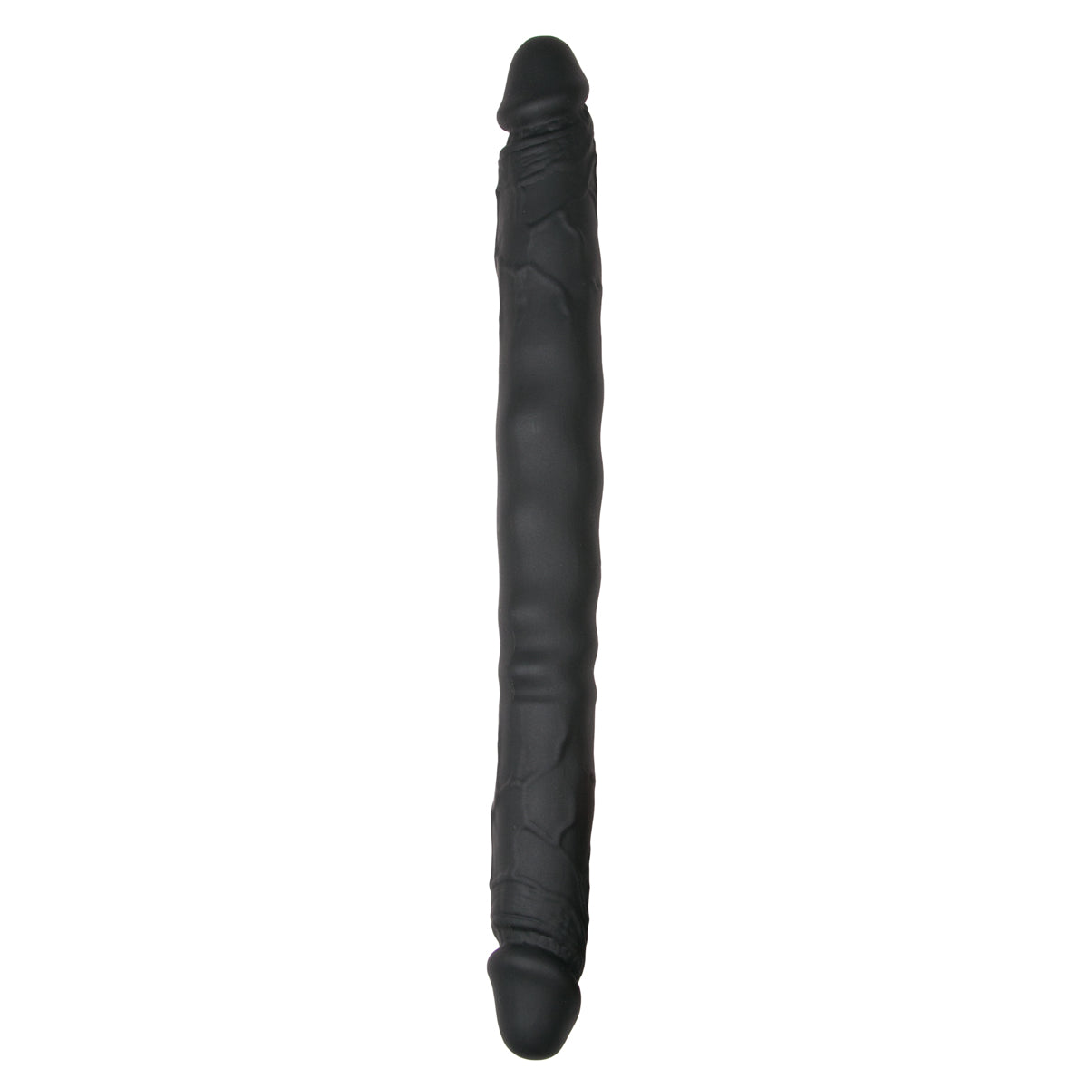 Zeer grote realistische zwarte dubbele dildo van 40 cm lang. De dildo is van het merk EasyToys en te koop bij Flavourez.