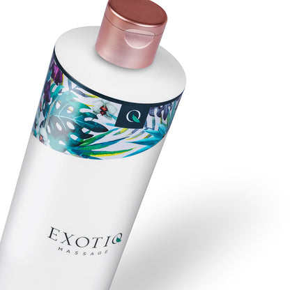 Luxe massage Olie van het merk Exotiq. Exotiq Body To Body Oil is perfect voor massages. Producten van Exotiq koop je bij Flavourez