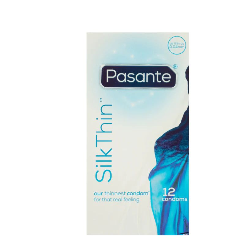 Pasante Silk Thin condooms zijn extra dun en hebben een nominale breedte van 53 mm. Pasante condooms koop je bij Flavourez