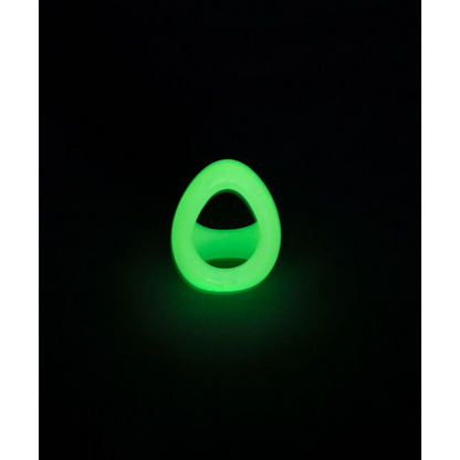 Glow-in-the-dark cock- & ball ring van Andrew Christian. Perfect voor gay mannen en  te koop bij Flavourez.