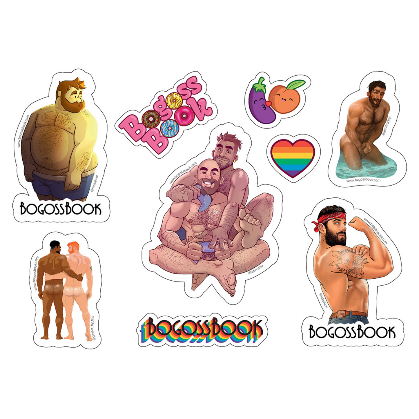 BogossBook Stickers Vol. 1