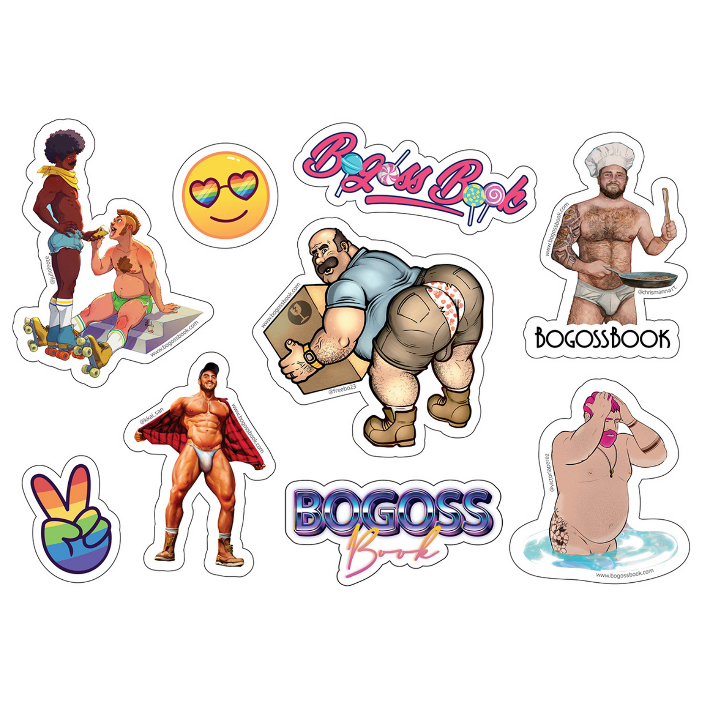 BogossBook Stickers Vol. 2
