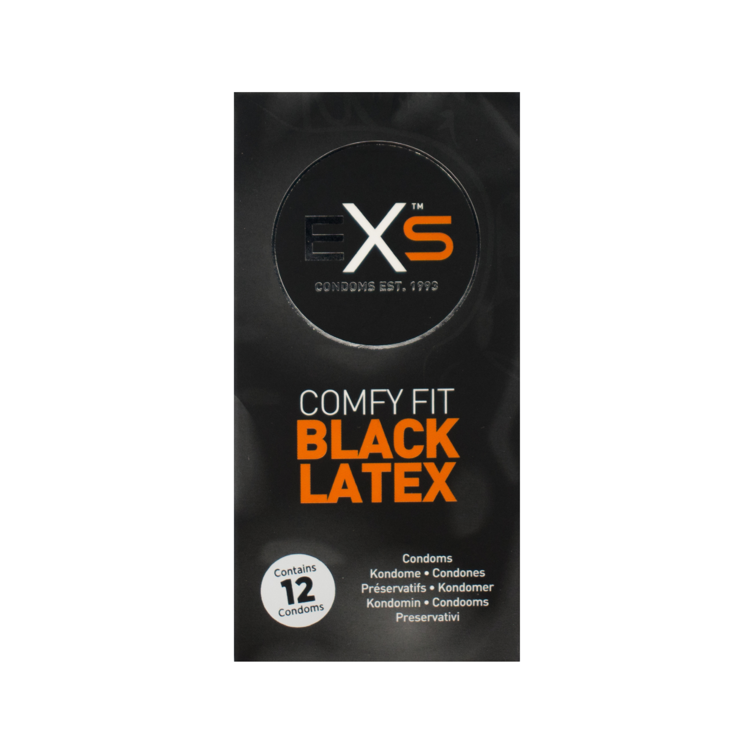 Zwarte latex condooms zijn gesschikt voor een spannende date of sexfeest. Toys en condooms voor sexfeesten koop je bij Flavourez.nl
